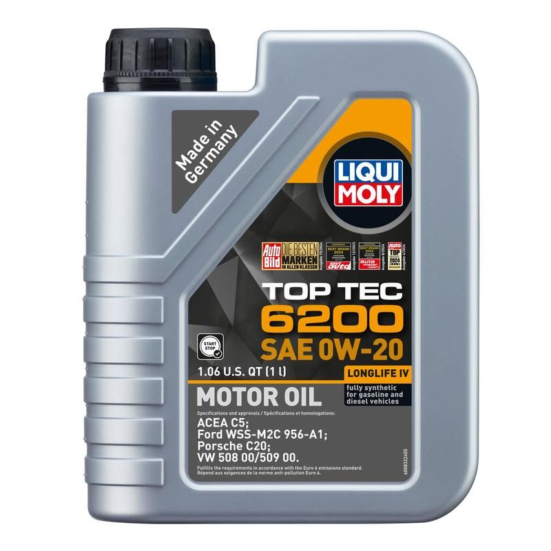 LIQUI MOLY 20236 Top Tec 6200 SAE 0W-20
