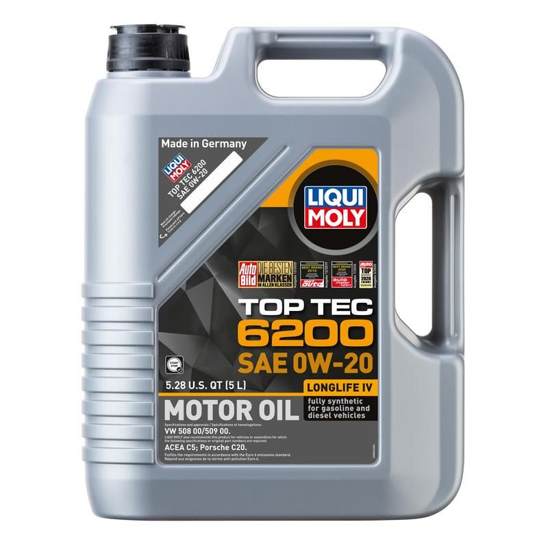 LIQUI MOLY 20238 Top Tec 6200 SAE 0W-20