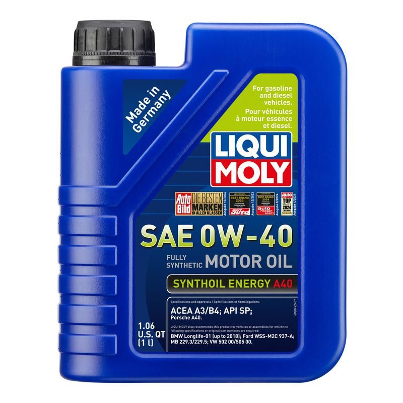 LIQUI MOLY 2049 Synthoil Energy A40 SAE 0W-40