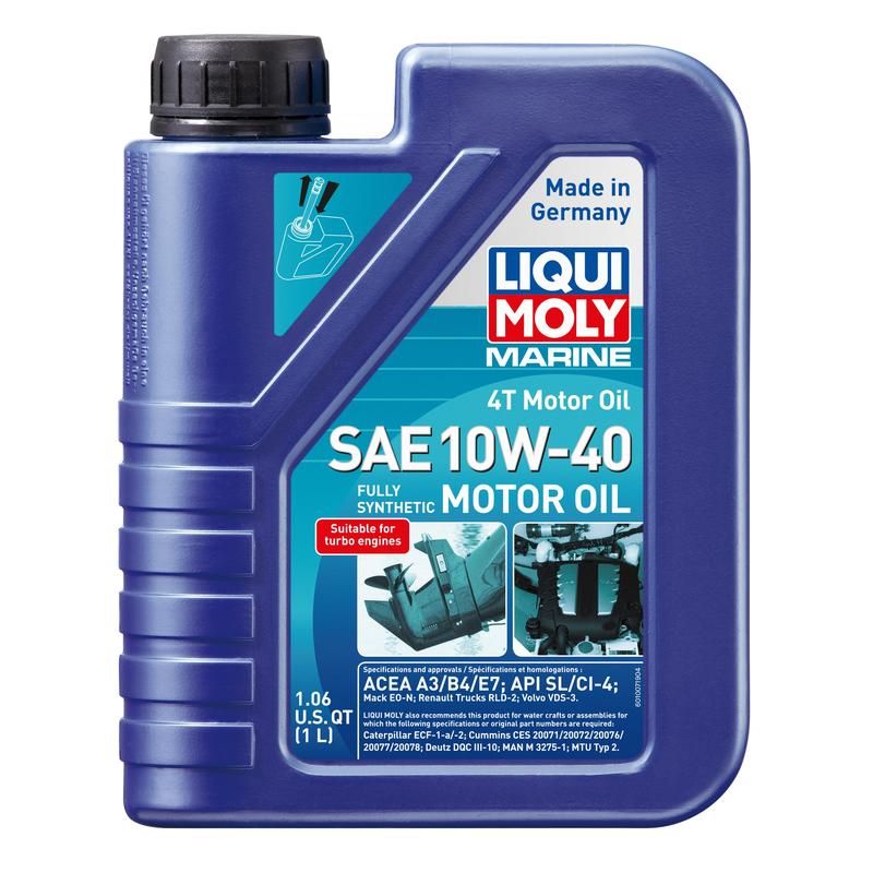 LIQUI MOLY 20506 Marine 4T Motor Oil SAE 10W-40