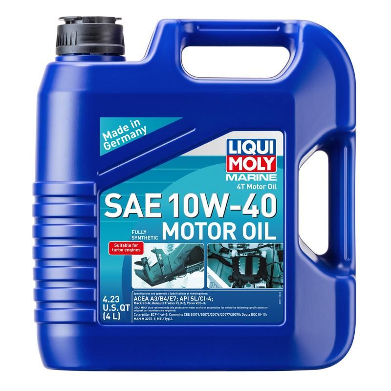 LIQUI MOLY 20508 Marine 4T Motor Oil SAE 10W-40