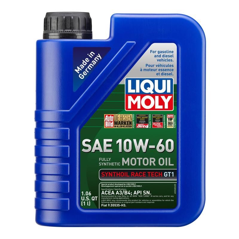 LIQUI MOLY 2068 Synthoil Race Tech GT1 SAE 10W-60
