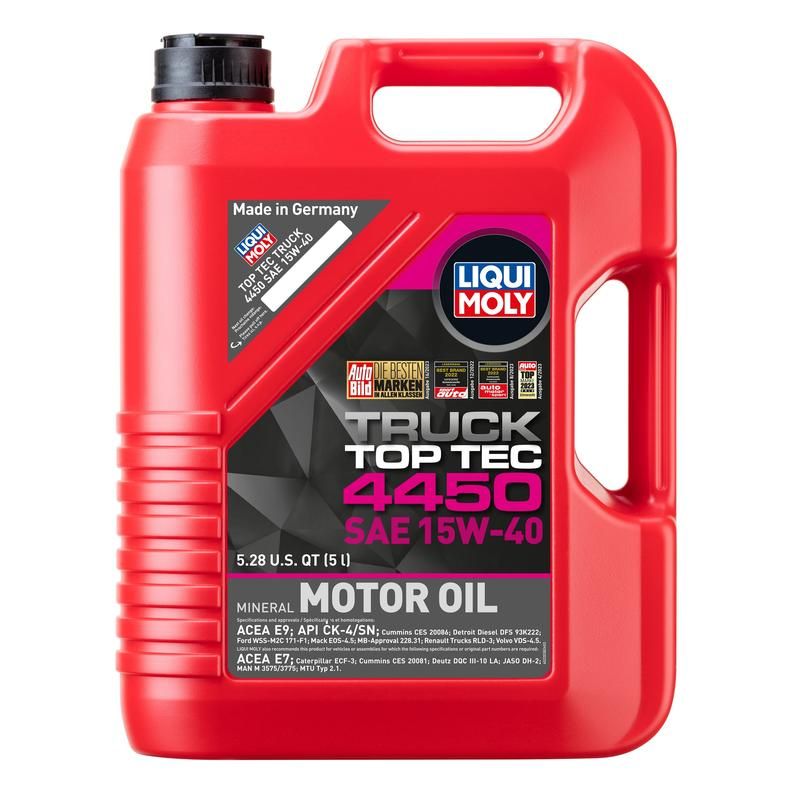LIQUI MOLY 22038 Top Tec Truck 4450 SAE 15W-40