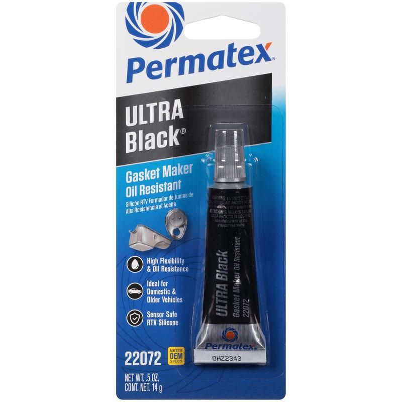 PERMATEX 22072 ULTRA BLACK .5OZ
