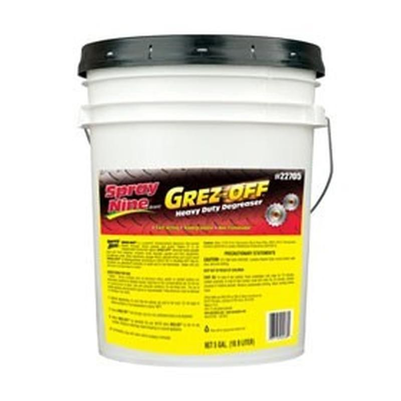 PERMATEX 22705 Spray Nine® Grez-Off® HD Degreaser 5GAL