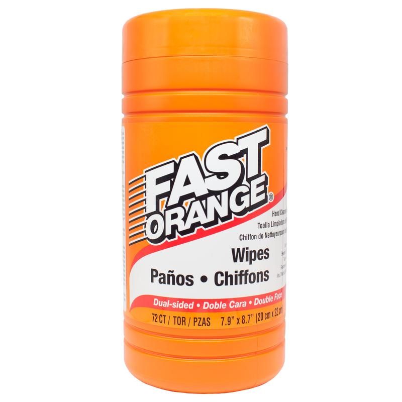 PERMATEX 25051 PERMATEX® FAST ORANGE® Heavy-Duty Hand Cleaner Wipes