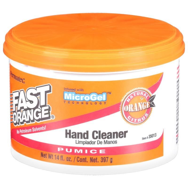 PERMATEX 35013 PERMATEX® FAST ORANGE®  Cream Hand Cleaner (Pumice)