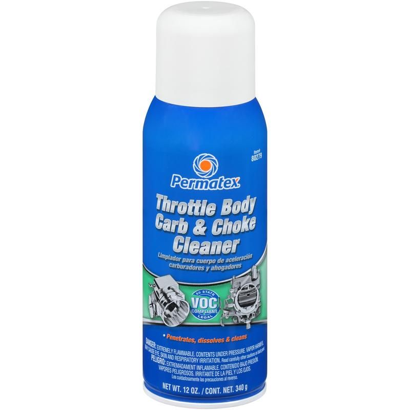 PERMATEX 80279 PERMATEX® Throttle Body, Carb & Choke Cleaner