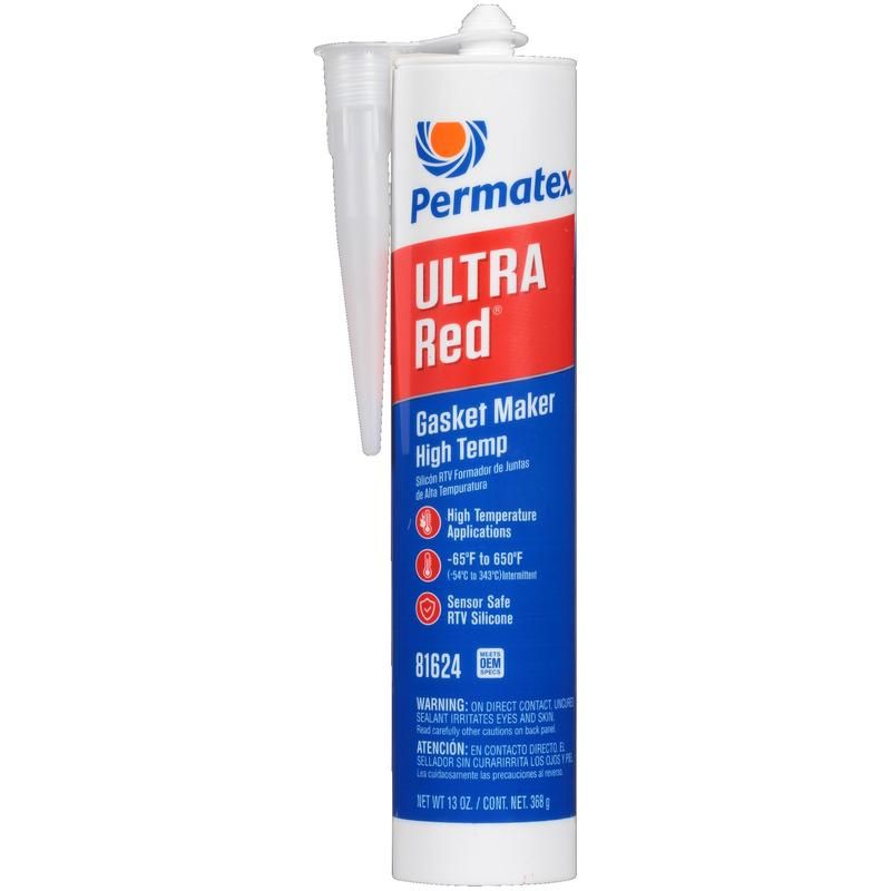 PERMATEX 81624 Permatex® Ultra Red® Gasket Maker 13OZ