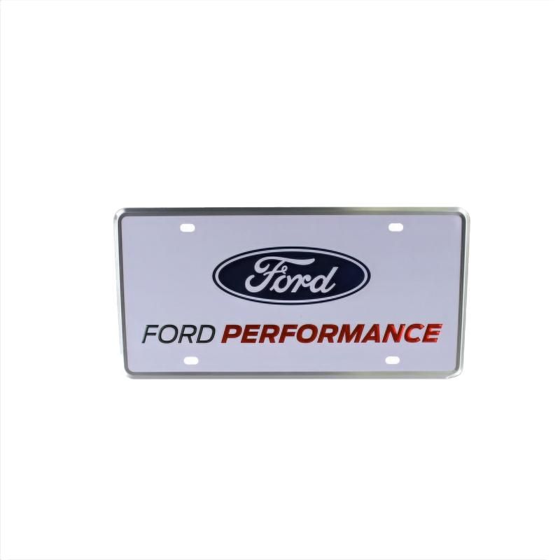 Ford Racing M-1828-FPONE Ford Performance License Plate-Single
