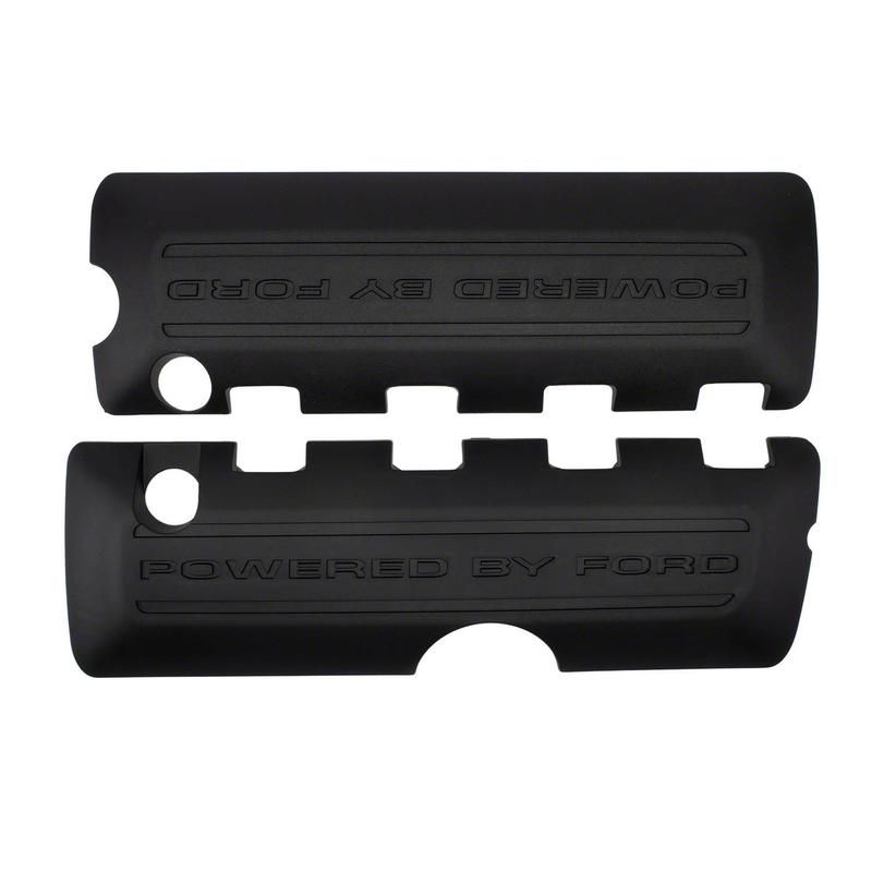 Ford Racing M-6P067-M50BL 5.0L Coyote "Powered By Ford" Black Coil Covers