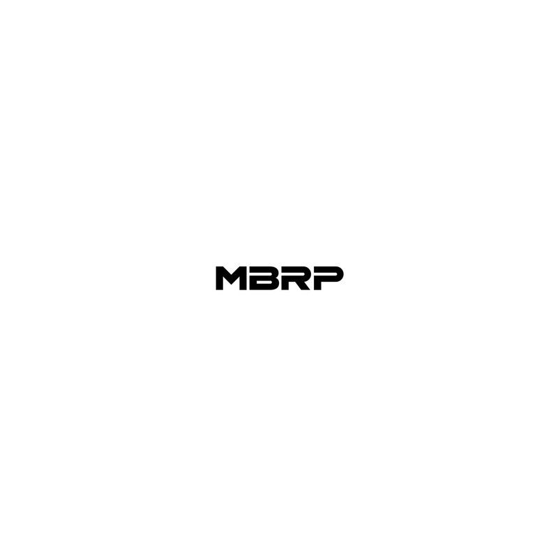 MBRP Exhaust 1350109 Race Muffler; Bolt-on Design; Packed Muffler.