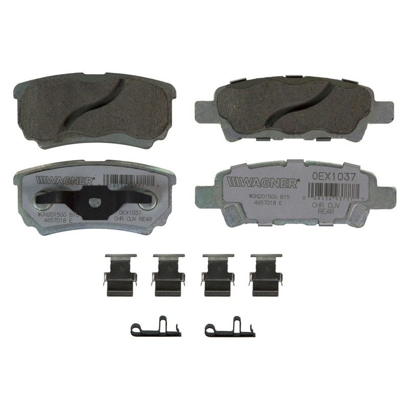 Wagner Brake OEX1037 OEX Disc Brake Pad Set Premium Ceramic