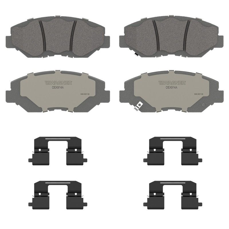 Wagner Brake OEX914A OEX Disc Brake Pad Set Premium Ceramic
