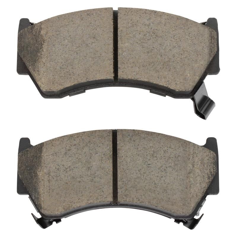 MPA 1000-0668M QB Semi-Metallic Brake Pads
