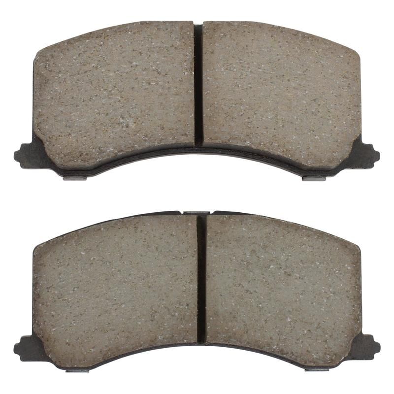 MPA 1000-0677M QB Semi-Metallic Brake Pads