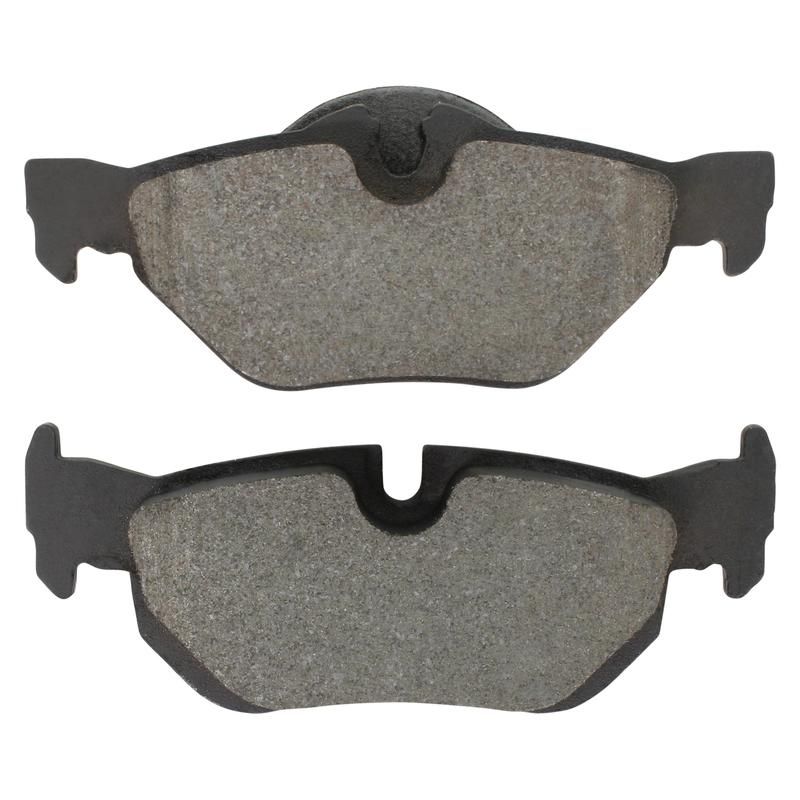MPA 1000-1267M QB Semi-Metallic Brake Pads