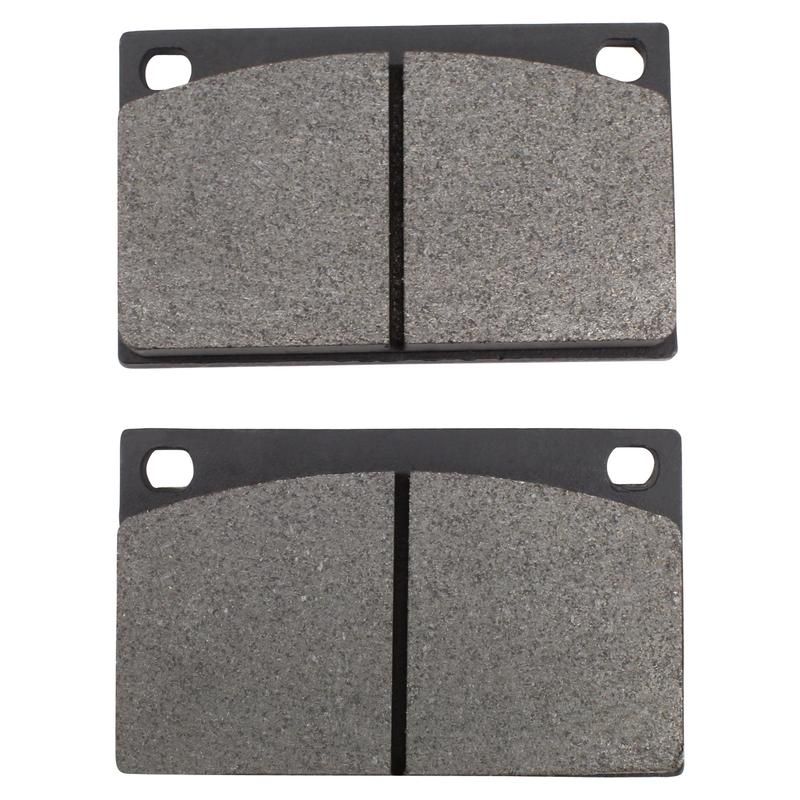 MPA 1001-0043M Quality-Built Premium Semi-Metallic Brake Pads