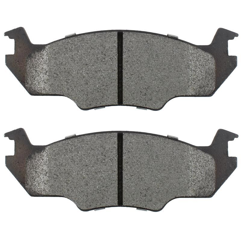 MPA 1001-0158M Quality-Built Premium Semi-Metallic Brake Pads