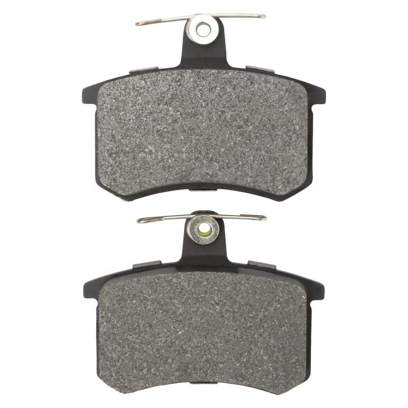 MPA 1001-0228M Quality-Built Premium Semi-Metallic Brake Pads w/ Hardware