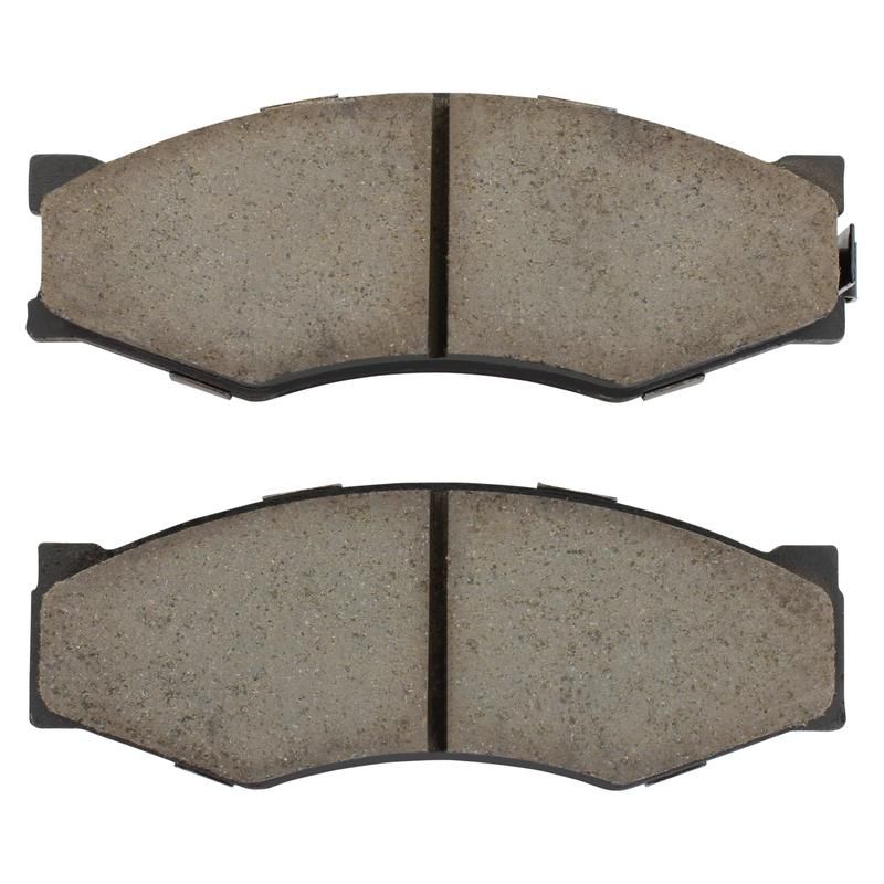 MPA 1001-0266M Quality-Built Premium Semi-Metallic Brake Pads w/ Hardware