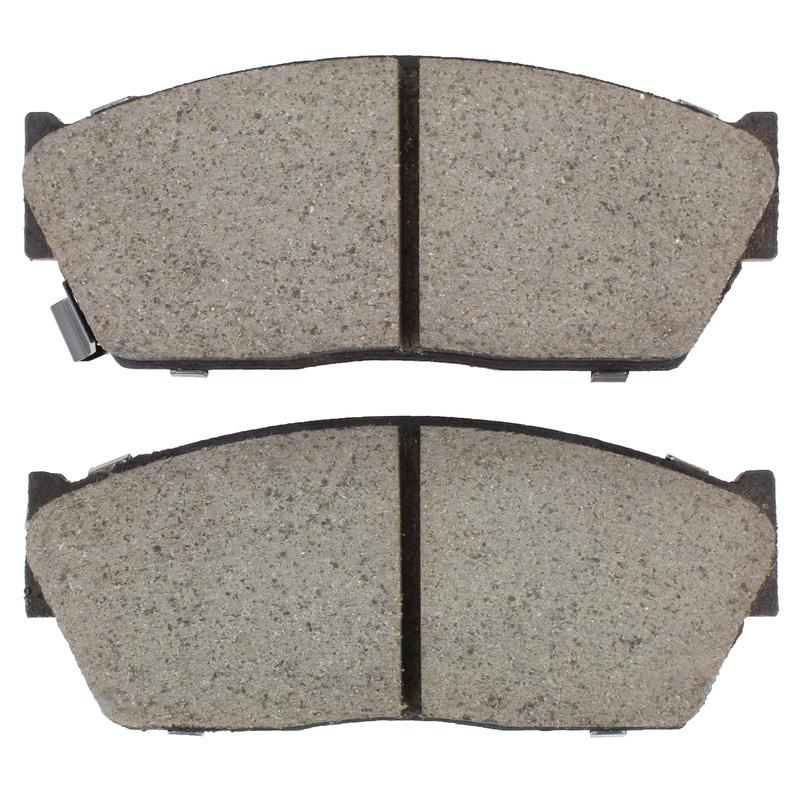 MPA 1001-0276M Quality-Built Premium Semi-Metallic Brake Pads