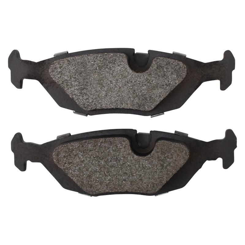 MPA 1001-0279M Quality-Built Premium Semi-Metallic Brake Pads w/ Hardware