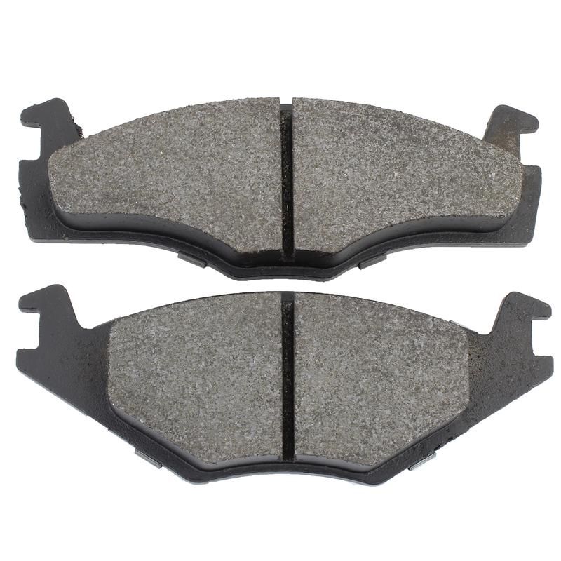 MPA 1001-0280M Quality-Built Premium Semi-Metallic Brake Pads w/ Hardware