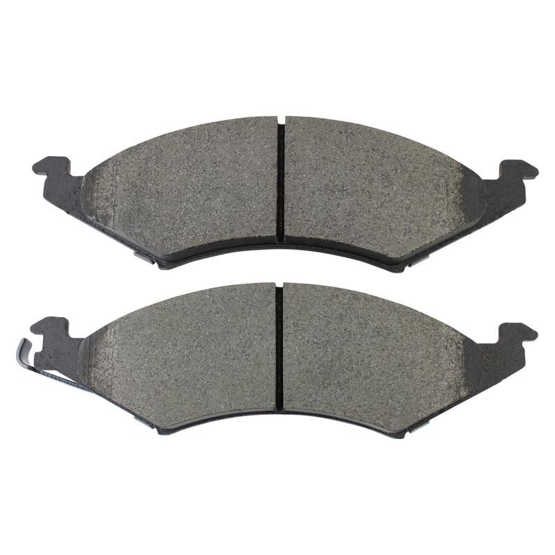 MPA 1001-0324M Quality-Built Premium Semi-Metallic Brake Pads w/ Hardware