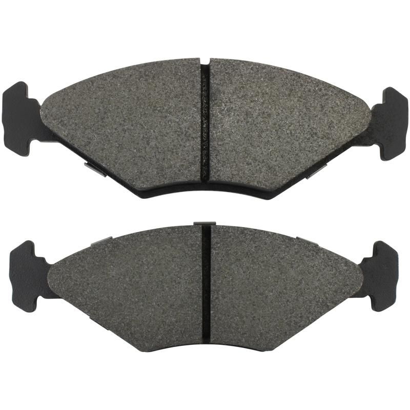 MPA 1001-0350M Quality-Built Premium Semi-Metallic Brake Pads