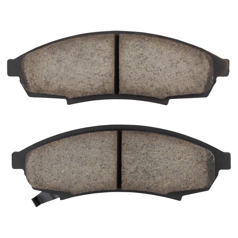 MPA 1001-0376M Quality-Built Premium Semi-Metallic Brake Pads w/ Hardware