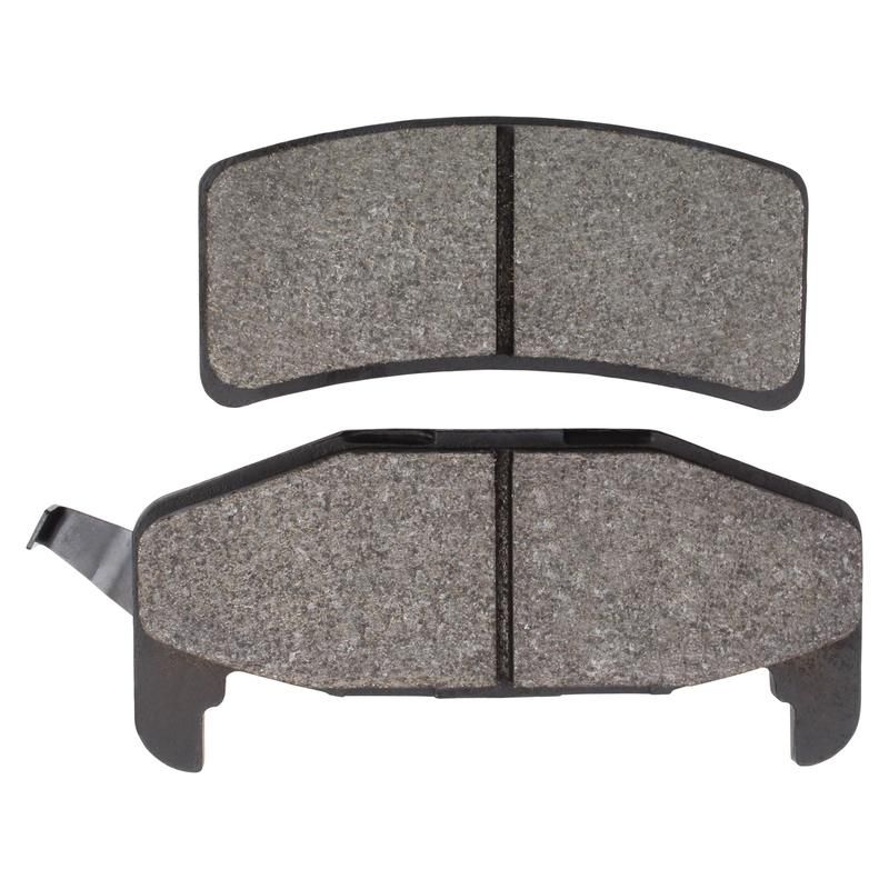 MPA 1001-0377M Quality-Built Premium Semi-Metallic Brake Pads w/ Hardware