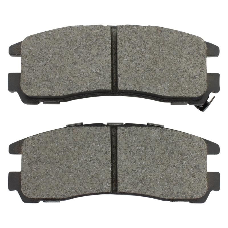 MPA 1001-0383AC Quality-Built Premium Ceramic Brake Pads w/ Hardware