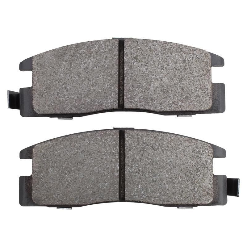 MPA 1001-0398M Quality-Built Premium Semi-Metallic Brake Pads w/ Hardware
