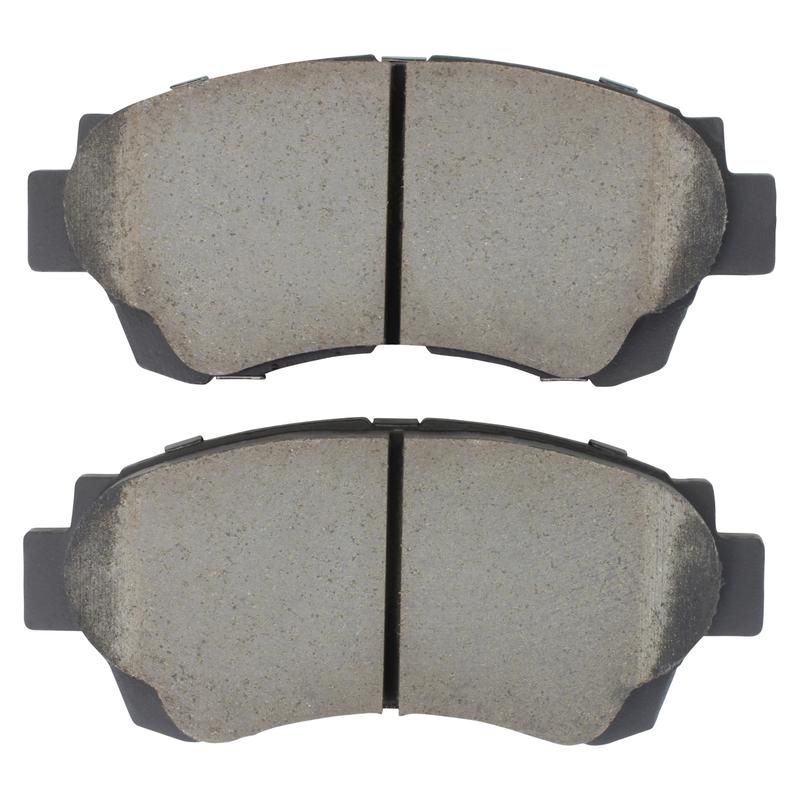MPA 1001-0476M Quality-Built Premium Semi-Metallic Brake Pads w/ Hardware