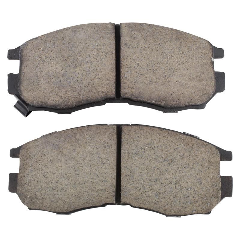 MPA 1001-0484M Quality-Built Premium Semi-Metallic Brake Pads w/ Hardware