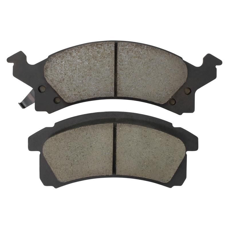MPA 1001-0506M Quality-Built Premium Semi-Metallic Brake Pads w/ Hardware