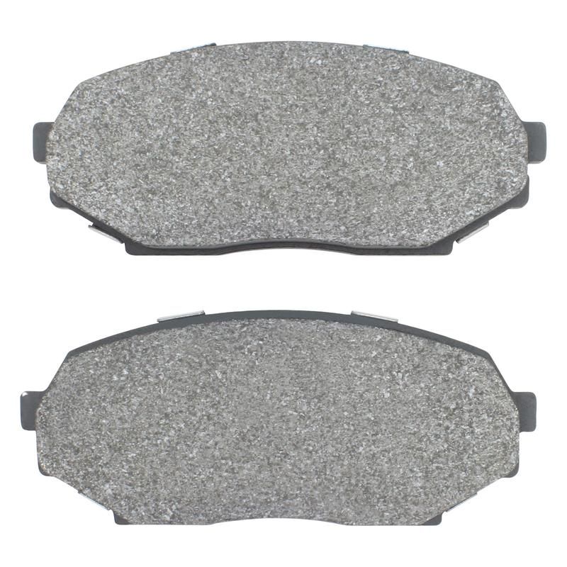 MPA 1001-0525M Quality-Built Premium Semi-Metallic Brake Pads w/ Hardware