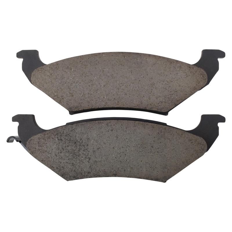 MPA 1001-0544M Quality-Built Premium Semi-Metallic Brake Pads w/ Hardware