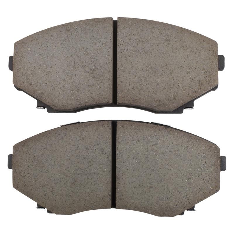 MPA 1001-0551M Quality-Built Premium Semi-Metallic Brake Pads w/ Hardware