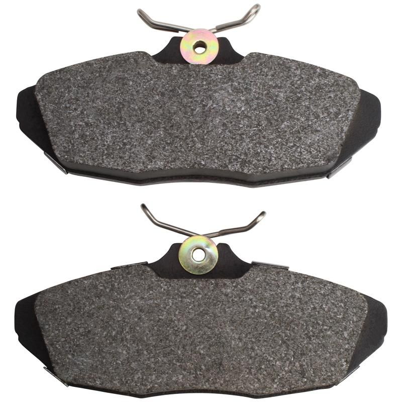 MPA 1001-0599M Quality-Built Premium Semi-Metallic Brake Pads w/ Hardware
