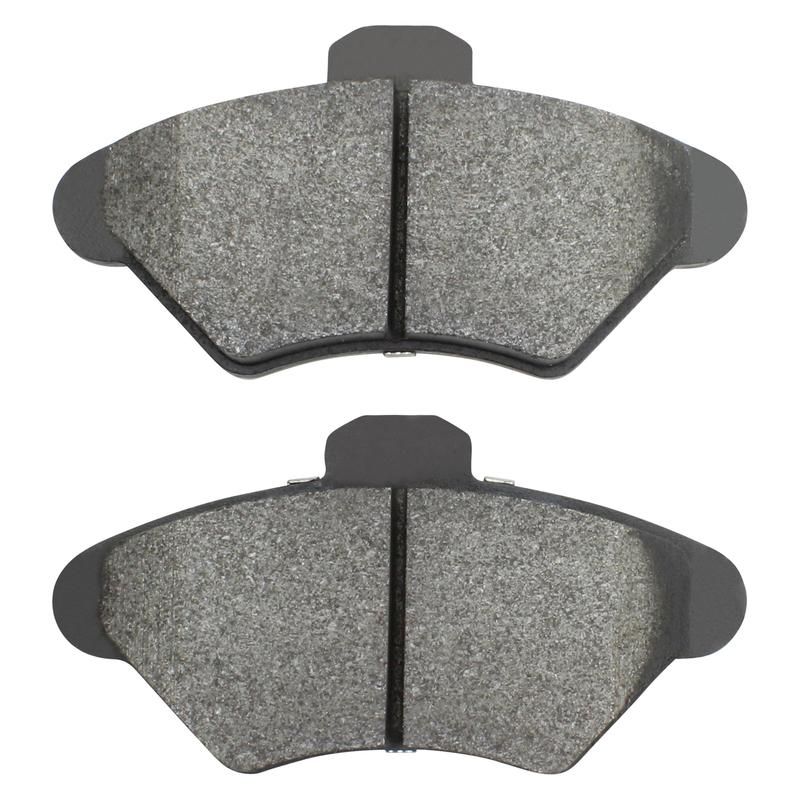 MPA 1001-0600M Quality-Built Premium Semi-Metallic Brake Pads w/ Hardware
