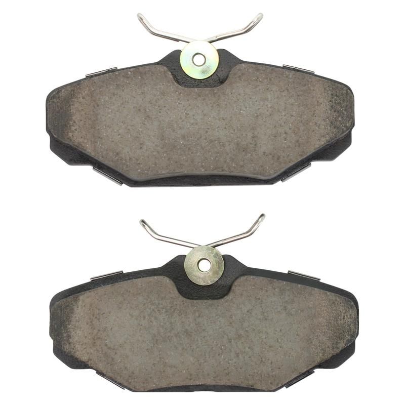 MPA 1001-0610M Quality-Built Premium Semi-Metallic Brake Pads w/ Hardware