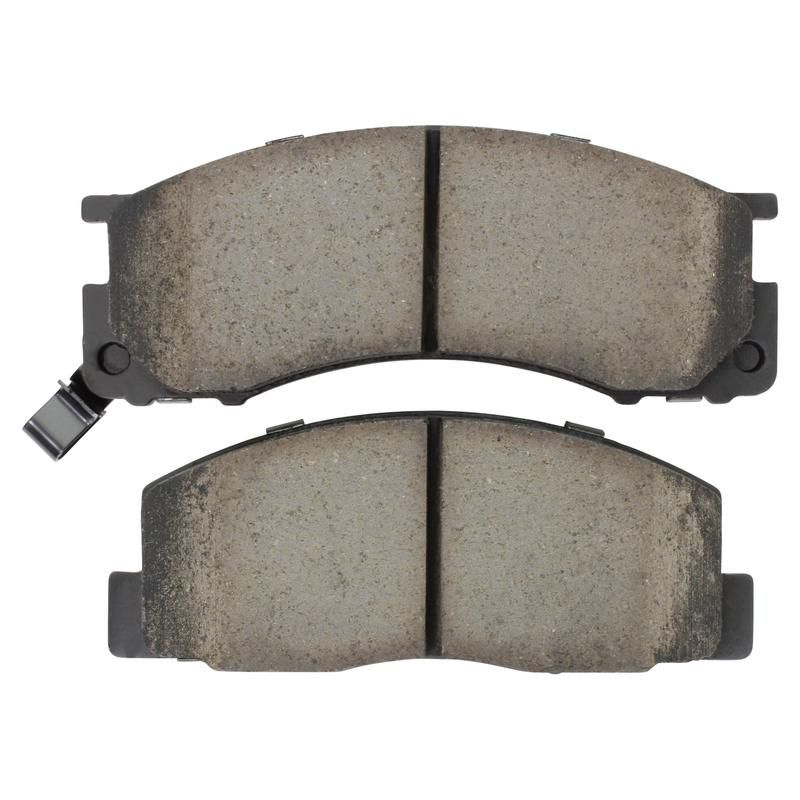 MPA 1001-0615M Quality-Built Premium Semi-Metallic Brake Pads w/ Hardware