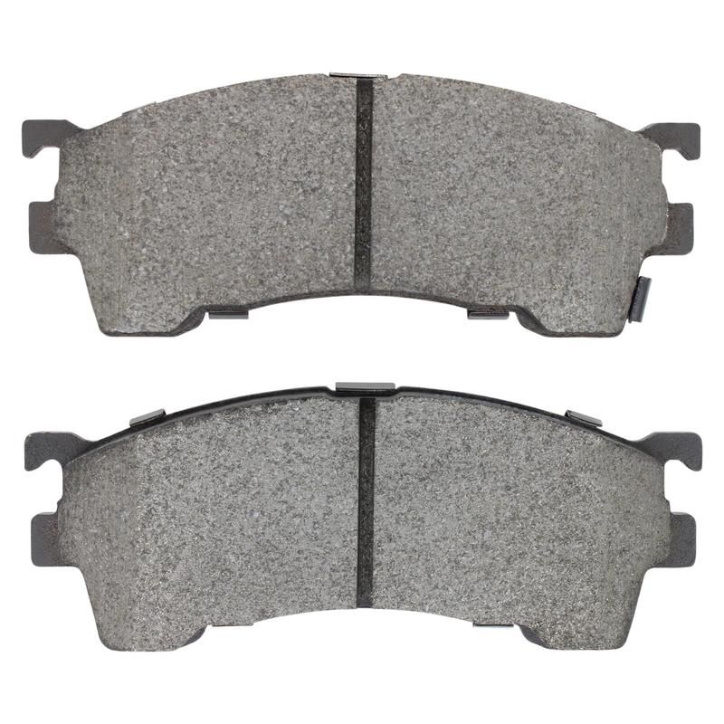 MPA 1001-0637M Quality-Built Premium Semi-Metallic Brake Pads w/ Hardware