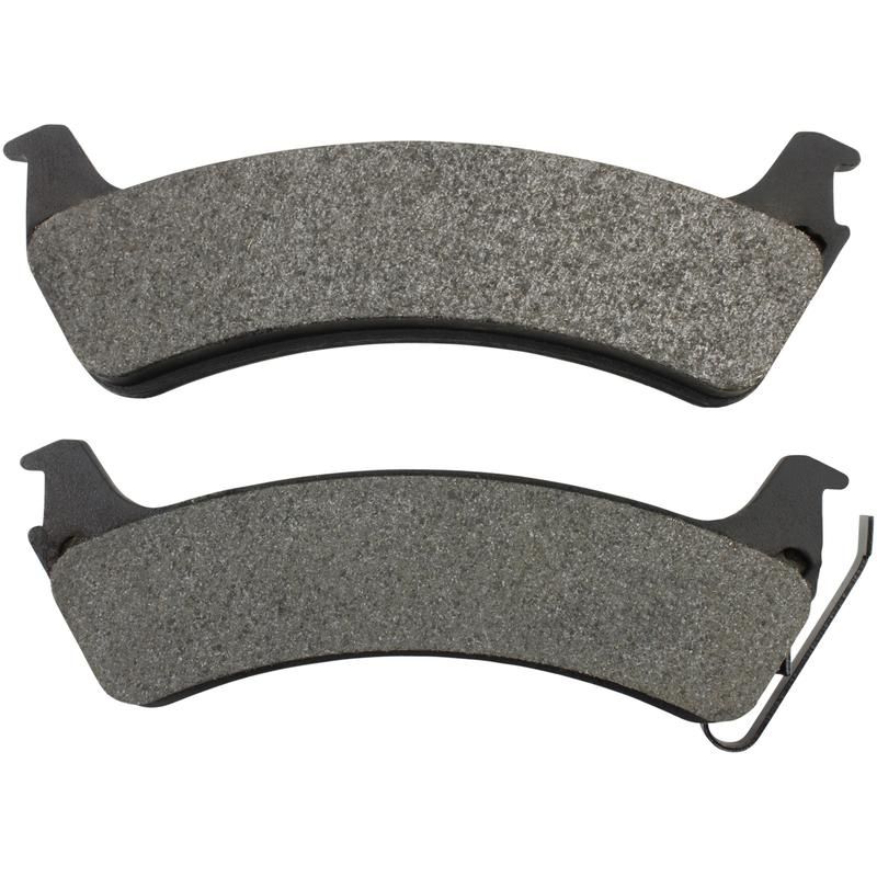 MPA 1001-0664M Quality-Built Premium Semi-Metallic Brake Pads w/ Hardware