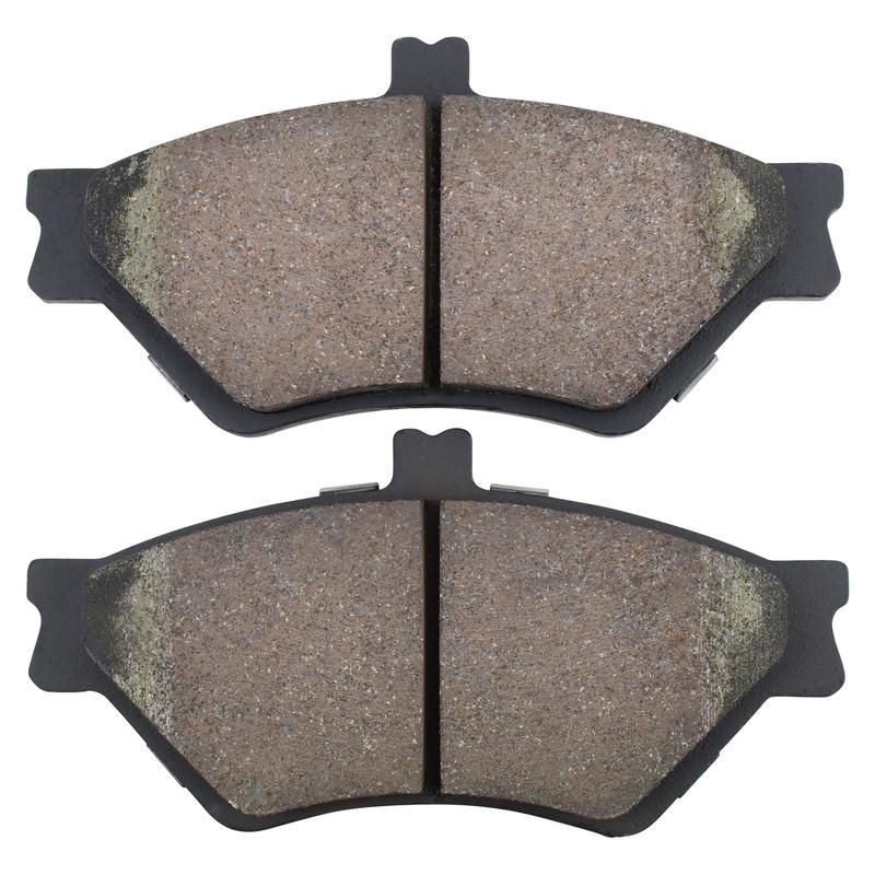 MPA 1001-0678M Quality-Built Premium Semi-Metallic Brake Pads w/ Hardware