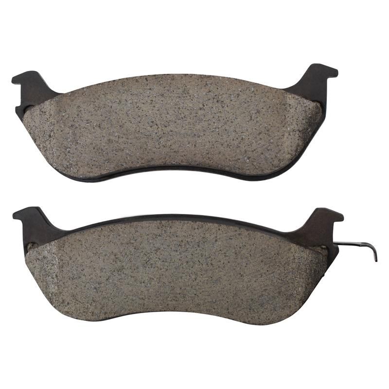 MPA 1001-0690M Quality-Built Premium Semi-Metallic Brake Pads w/ Hardware