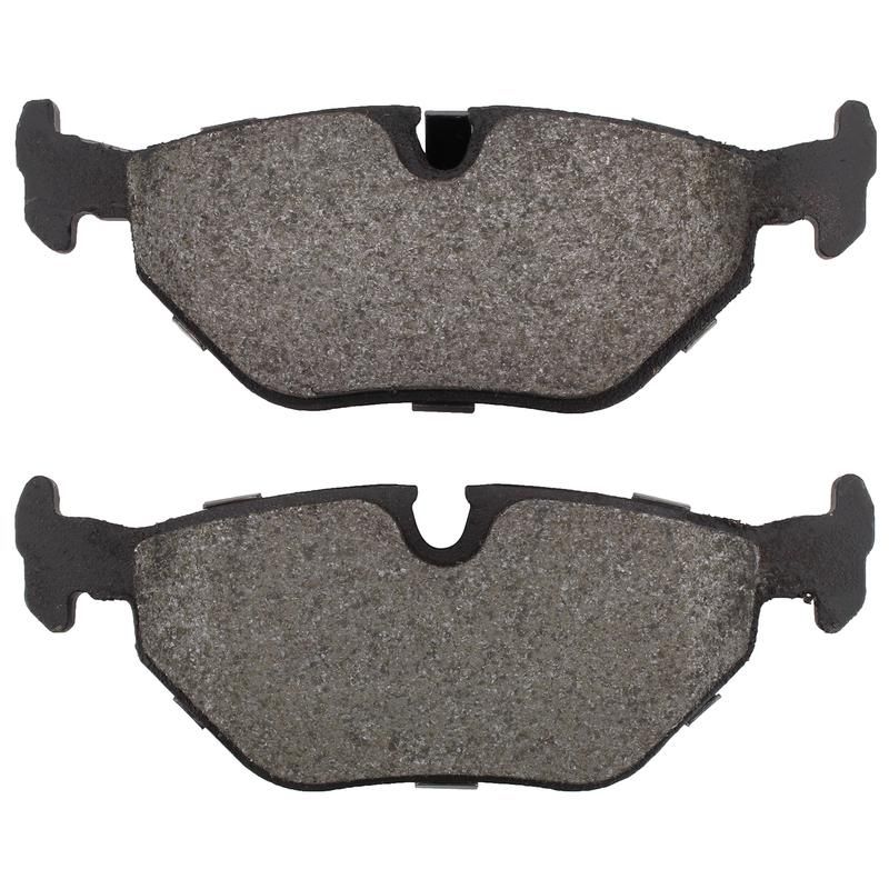 MPA 1001-0692BM Quality-Built Premium Semi-Metallic Brake Pads w/ Hardware