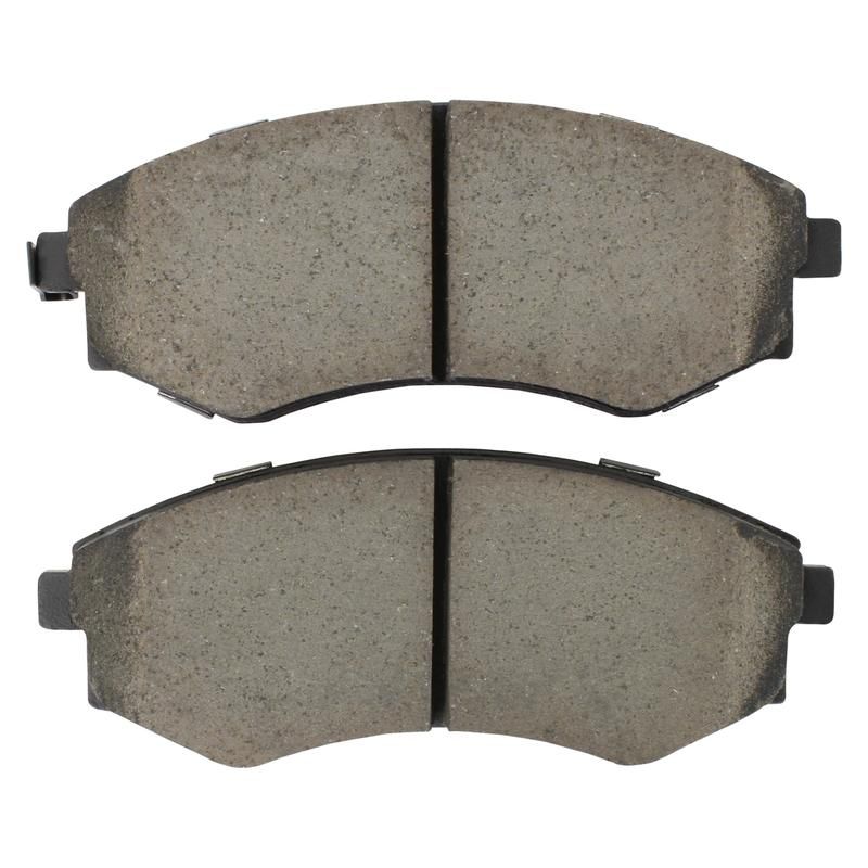 MPA 1001-0700M Quality-Built Premium Semi-Metallic Brake Pads w/ Hardware